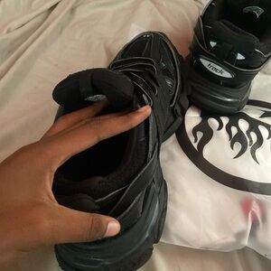 Balenciaga Black Track Sneakers